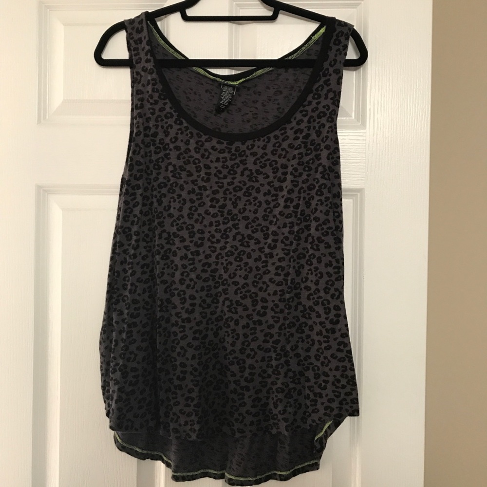 Leopard tank top